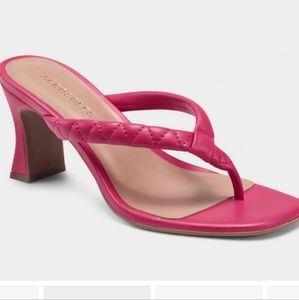 Aerosoles Gianna bright pink sandals size 9